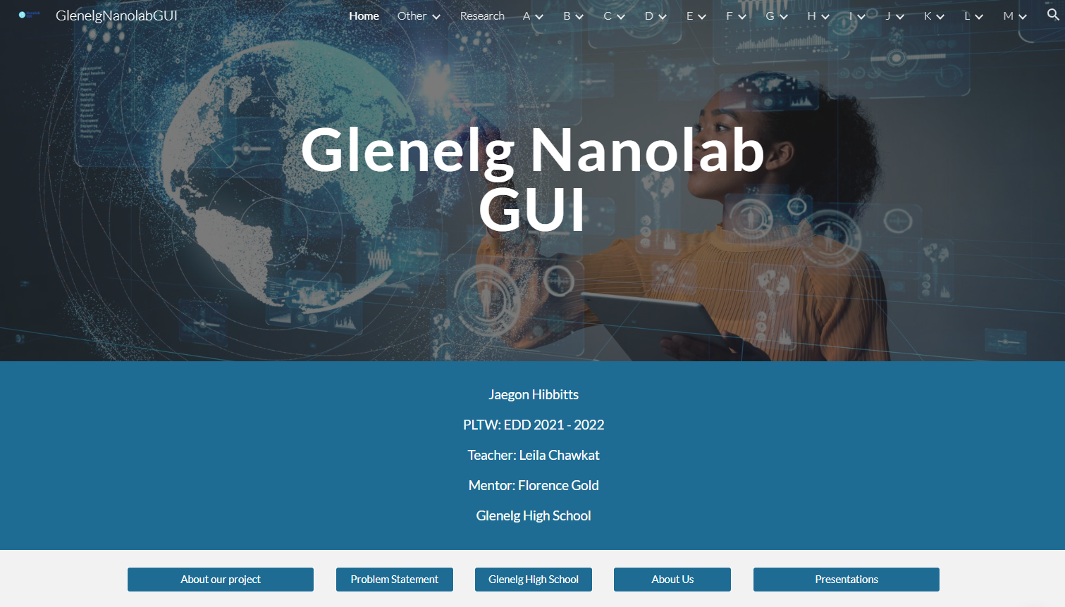 NASA HUNCH GUI image